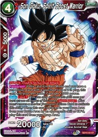 Son Goku, Spirit Boost Warrior (SD15-03) [Cross Spirits]