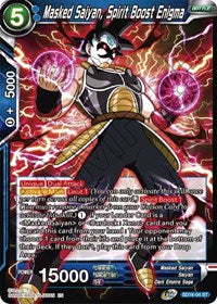 Masked Saiyan, Spirit Boost Enigma (SD16-04) [Cross Spirits]