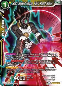 Black Masked Saiyan, Spirit Boost Minion (SD16-05) [Cross Spirits]