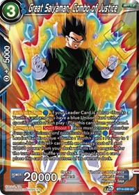 Great Saiyaman, Combo of Justice (BT14-039) [Cross Spirits]