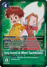 Izzy Izumi & Mimi Tachikawa (Box Topper) (BT5-089 R) [Battle of Omni]