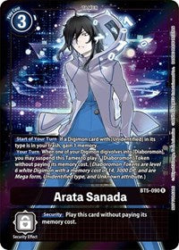 Arata Sanada (Box Topper) (BT5-090 R) [Battle of Omni]