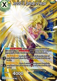 Android 18, Defender of Heroes (BT14-093) [Cross Spirits]
