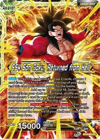 Son Goku // SS4 Son Goku, Returned from Hell (BT14-091) [Cross Spirits]