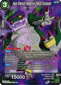 Haze Shenron, Negative Energy Explosion (BT14-133) [Cross Spirits]