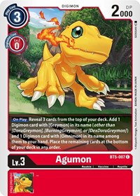 Agumon (BT5-007 C) [Battle of Omni]