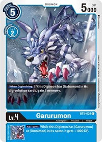 Garurumon (BT5-024 C) [Battle of Omni]