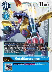 MetalGarurumon - BT5-031 (BT5-031 R) [Battle of Omni]