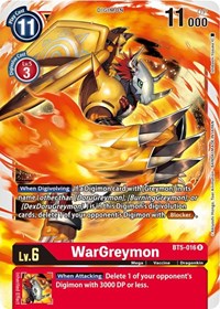 WarGreymon (BT5-016 R) [Battle of Omni]