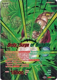 Broly // Broly, Surge of Brutality (P-181) [Collector's Selection Vol. 1]