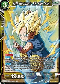 Self-Restraint SS Son Goku (BT14-096) [Cross Spirits]