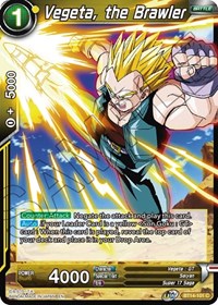 Vegeta, the Brawler (BT14-101) [Cross Spirits]