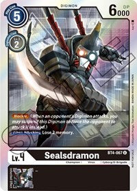 Sealsdramon - BT4-067 (Event Pack 1) (BT4-067 U) [Great Legend]