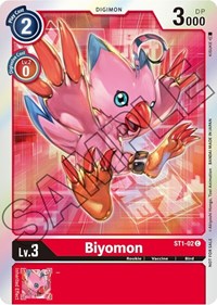 Biyomon - ST1-02 (Event Pack 1) (ST1-02 C) [Starter Deck 01: Gaia Red]