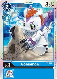 Gomamon - ST2-02 (Event Pack 1) (ST2-02 C) [Starter Deck 02: Cocytus Blue]