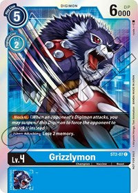 Grizzlymon - ST2-07 (Event Pack 1) (ST2-07 C) [Starter Deck 02: Cocytus Blue]