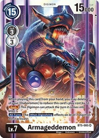 Armageddemon (BT5-085 SR) [Battle of Omni]