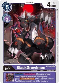 BlackGrowlmon (BT5-076 C) [Battle of Omni]
