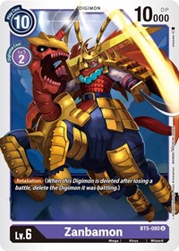 Zanbamon (BT5-080 U) [Battle of Omni]