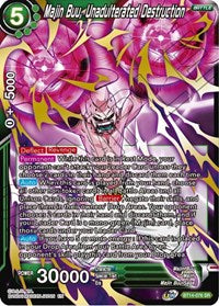 Majin Buu, Unadulterated Destruction (BT14-076) [Cross Spirits]