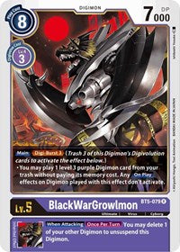 BlackWarGrowlmon (BT5-079 R) [Battle of Omni]
