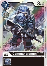 Commandramon - BT3-059 (Event Pack 1) (BT3-059 C) [Release Special Booster 1.0]