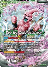 Majin Buu // Majin Buu, Unadulterated Might (BT14-062) [Cross Spirits]