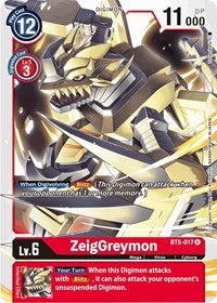 ZeigGreymon (BT5-017 U) [Battle of Omni]