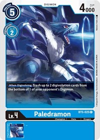 Paledramon (BT5-025 C) [Battle of Omni]