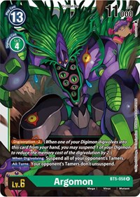 Argomon (BT5-058 R) [Battle of Omni]