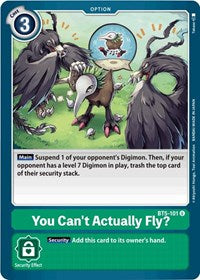You Can't Actually Fly? (BT5-101 U) [Battle of Omni]