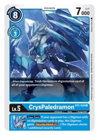 CrysPaledramon (BT5-028 U) [Battle of Omni]