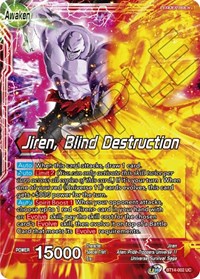 Jiren // Jiren, Blind Destruction (BT14-002) [Cross Spirits]