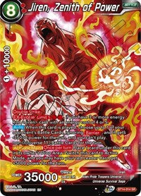 Jiren, Zenith of Power (BT14-014) [Cross Spirits]