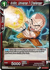 Krillin, Universe 7 Challenger (BT14-009) [Cross Spirits]