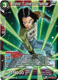 Android 17, Universe 7 Challenger (BT14-012) [Cross Spirits]