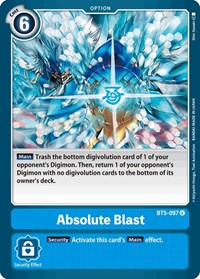 Absolute Blast (BT5-097 U) [Battle of Omni]