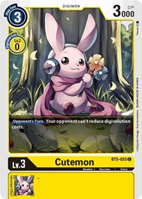 Cutemon (BT5-033 C) [Battle of Omni]