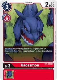 Gaossmon (BT5-008 C) [Battle of Omni]