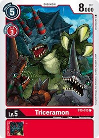 Triceramon (BT5-013 C) [Battle of Omni]