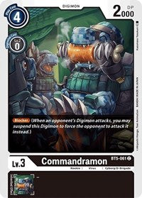 Commandramon (BT5-061 C) [Battle of Omni]