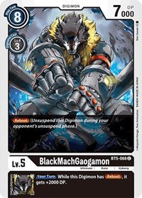 BlackMachGaogamon (BT5-068 C) [Battle of Omni]