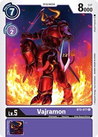Vajramon (BT5-077 C) [Battle of Omni]