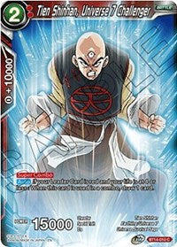 Tien Shinhan, Universe 7 Challenger (BT14-010) [Cross Spirits]