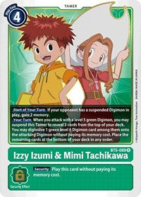 Izzy Izumi & Mimi Tachikawa (BT5-089 R) [Battle of Omni]