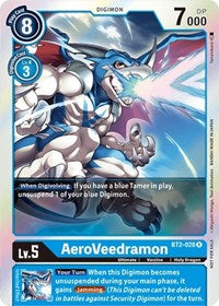 AeroVeedramon - BT2-028 (Battle of Omni Pre-Release) (BT2-028 R) [Release Special Booster 1.0]