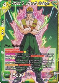 Android 13, Cybernetic Onslaught (BT14-151) [Cross Spirits Pre-Release Cards]