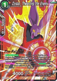 Dyspo, Thwarting the Enemy (BT14-019) [Cross Spirits Pre-Release Cards]