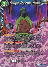 Hirudegarn, Catastrophic Comeback (BT14-056) [Cross Spirits Pre-Release Cards]