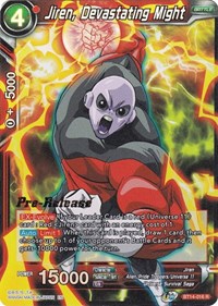 Jiren, Devastating Might (BT14-016) [Cross Spirits Pre-Release Cards]